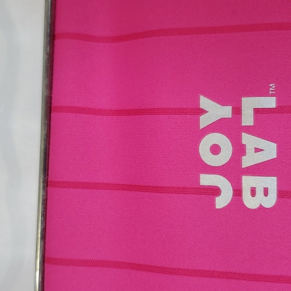 JoyLab Women's X-Long High-Rise Rib Flare Leggings Athletic Fit Stripes, Pink, - Picture 14 of 16